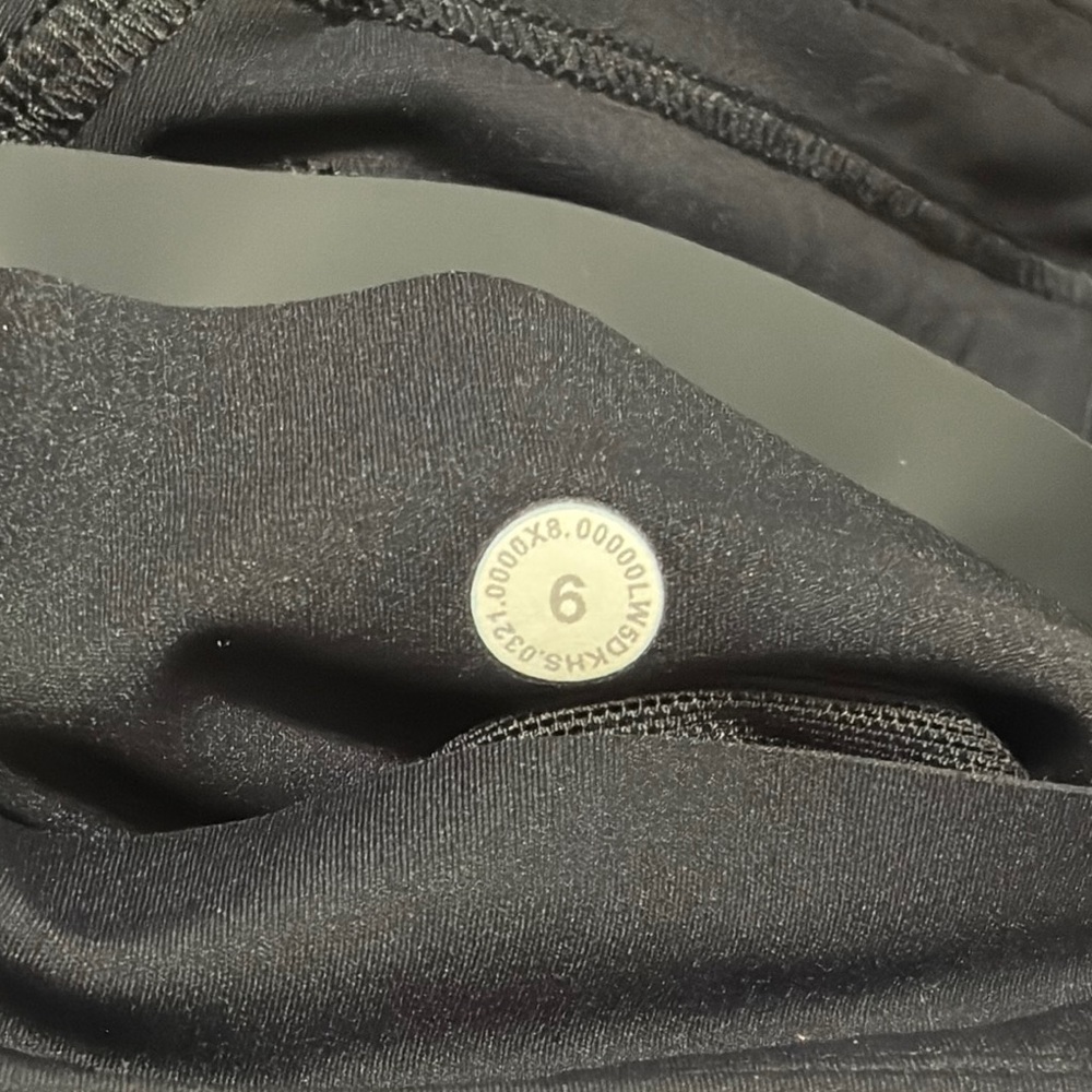 Lululemon Athletica 🍋Women’s Nulu Black Leggings Size 6 NWOT - Picture 2 of 9